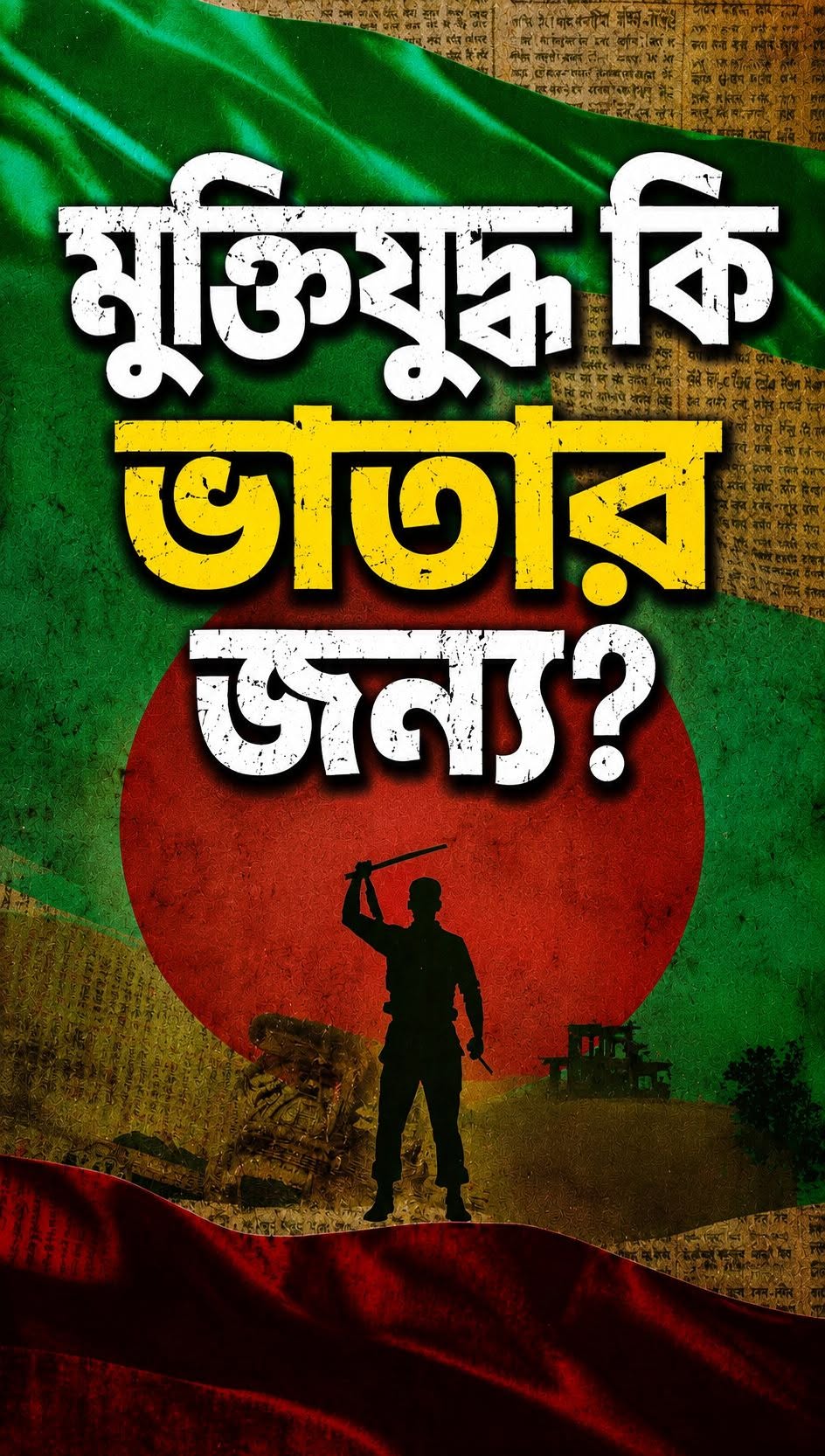 মুক্তিযুদ্ধ কি ভাতার জন্য? মুক্তিযুদ্ধ কি ভাতার জন্য?